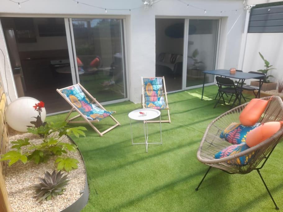 Maison 4Pers Avec Jacuzzi Privatif Couvert Proche Ocean Brem Sur Mer Exterior foto